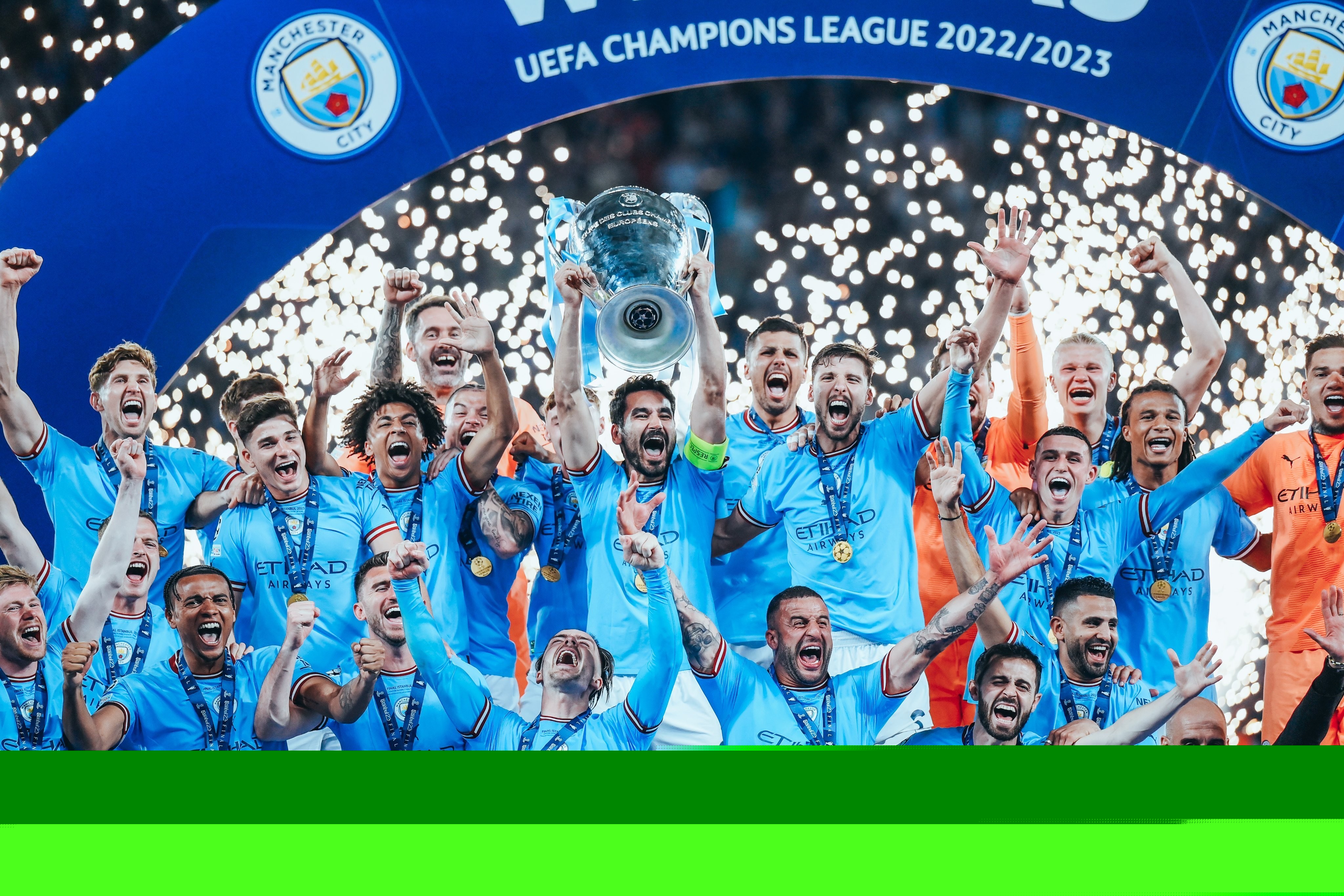 曼城欧冠征途：逆境突围，剑指巅峰荣耀